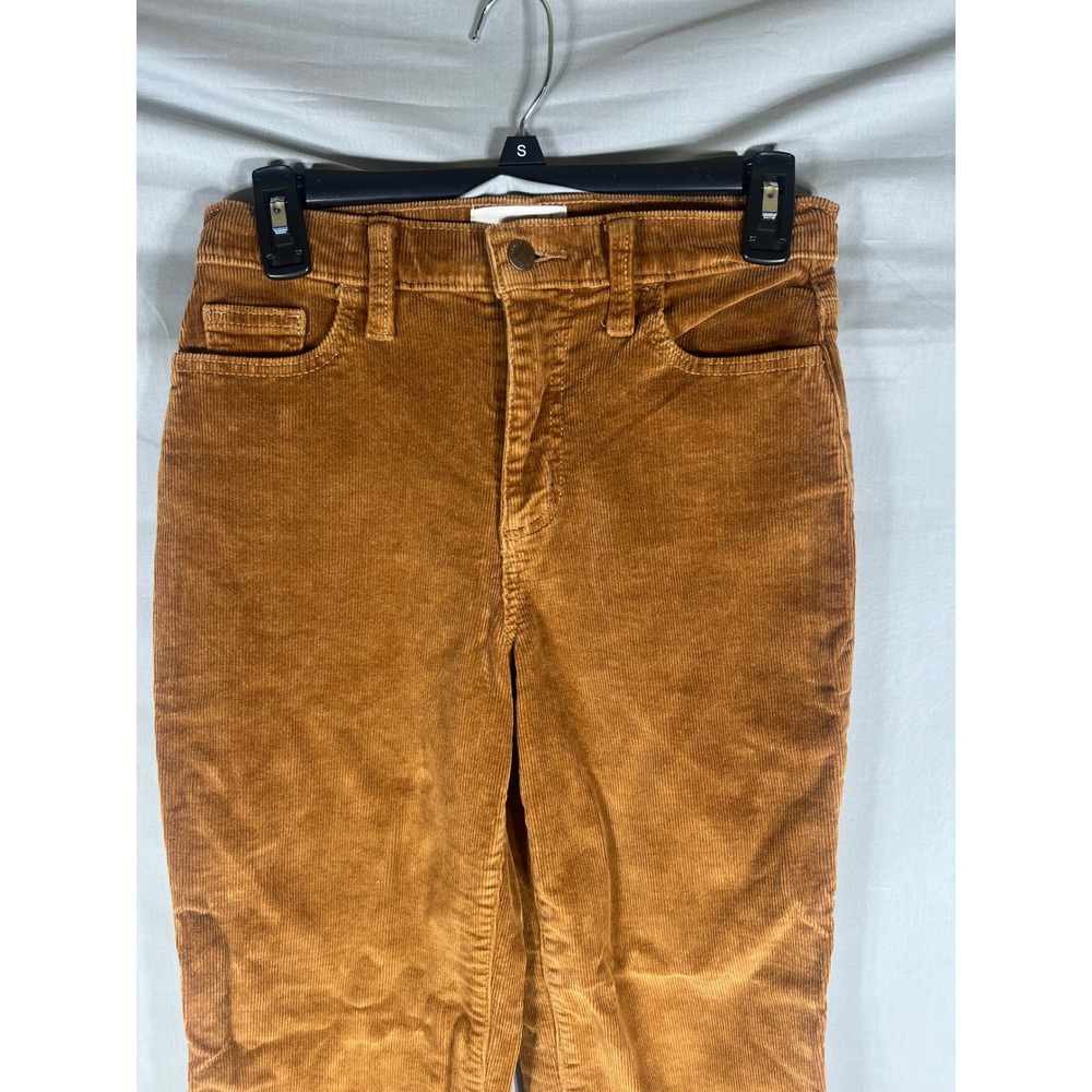 Universal Thread Corduroy Pants Retro Vintage Straight Cognac Womens Size 0/25R - Picture 8 of 10